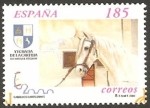 Sellos de Europa - Espa�a -  3728 A - Exposición mundial de filatelia España 2000, caballo cartujano