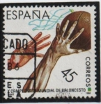 Stamps Spain -  Campeonato d' Mundo d' Baloncesto