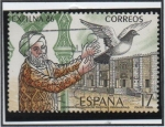 Stamps Spain -  Exposición Filatélica Nacional: Correo Califales d' Palomas
