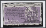 Stamps Spain -  V Centenario d' Descubrimiento d' América: Seneca