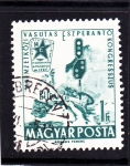 Stamps Hungary -  Congreso Esperanto en Budapest 
