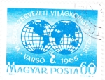 Stamps Hungary -  Sexto Congreso de Sindicatos Mundiales