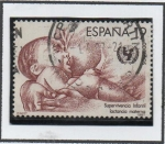 Stamps Spain -  Lactancia Infantil