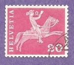 Stamps Switzerland -  INTERCAMBIO