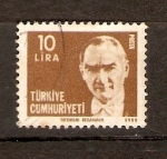Stamps Turkey -  KEMAL  ATATURK