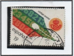 Stamps Spain -  I anv. d' código postal