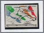 Stamps Spain -  Atletismo