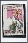 Stamps Spain -  XXV Festival Folklorico d' l' Pirineos en Jaca