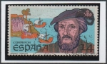 Stamps Spain -  V Centenario d' Descubrimiento d' América: Américo Vespucio