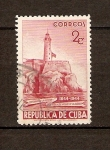 Sellos de America - Cuba -  FARO  EL  MORRO