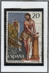 Stamps Spain -  Grandes Fiestas Populares Españolas:  Jesús Amarrado
