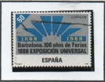 Stamps Spain -  I Primer Centenario d' l' Exposición Universal d' Barcelona
