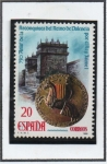 Stamps Spain -  750 Anv. d' l' Reconquista d' Reino d' Valencia por Jaime I
