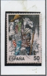 Stamps Spain -  Navidad: Pastor