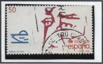 Stamps Spain -  V Centenario d' Descubrimiento d' América: Cabeza d' Baca