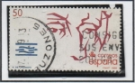 Stamps Spain -  V Centenario d' Descubrimiento d' América: Andrés d' Urdaneta