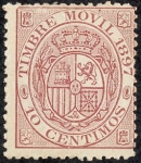 Stamps Spain -  Timbre móvil