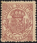 Stamps : Europe : Spain :  Timbre móvil