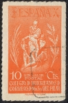 Stamps : Europe : Spain :  Beneficencia