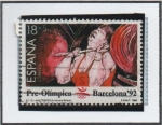 Sellos de Europa - Espaa -  Barcelona'92 IV serie Pre-Olímpica: Harterofilia