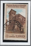 Stamps Spain -  Bienes Culturales y Naturales: Torre d' San Pedro