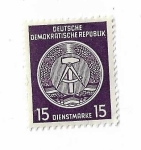 Stamps Germany -  Escudo de la república