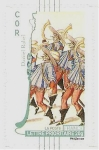 Stamps France -  la musica, trompa