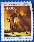 Stamps Nicaragua -  250 Anivº George Washington