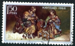 Sellos del Mundo : Europa : Espaa : Navidad '66