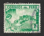 Stamps Peru -  375 - Centro Vacacional Infantil. Ancón.