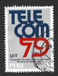 Stamps Peru -  703 - III Exposición Mundial de Telecomunicaciones