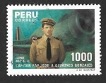 Stamps Peru -  843 - José A. Quiñones Gonzales 