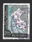 Stamps Peru -  C147 - Mapa de Perú
