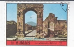 Stamps United Arab Emirates -  Pompeya-Arco de Nero