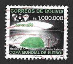 Sellos de America - Bolivia -  725 - Campeonatos Mundiales de Fútbol 1986