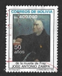 Sellos de America - Bolivia -  735 - L Años de la Muerte de Fray José Antonio Zampa