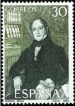 Stamps Spain -  ESPAÑA 1982 2647 Sello Nuevo Centenario Andres Bello Yvert2275 Michel2535