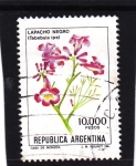 Stamps Argentina -  FLORES- Lapacho negro 