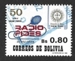 Stamps Bolivia -  787 - L Años de Radio Fides
