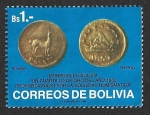 Sellos de America - Bolivia -  788 - Monedas de Bolivia