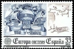 Stamps Spain -  ESPAÑA 1982 2658 Sello Nuevo XXIII Serie Europa Historia Descubrimiento de America Yvert2286 Scott22