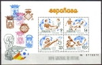 Stamps Spain -  ESPAÑA 1982 2665 Sellos Nuevos HB Copa Mundial de Futbol ESPAÑA'82 Malaga, Oviedo, Sevilla, Valencia