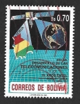 Sellos de America - Bolivia -  805 - Año del Desarrollo de las Telecomunicaciones