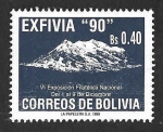 Sellos de America - Bolivia -  817 - VI Exposición Filatélica Nacional EXFIVIA´90
