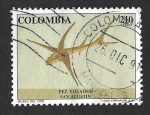 Stamps Colombia -  1035 - Artefactos precolombinos