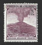 Sellos de America - Colombia -  C239 - Volcán Galeras