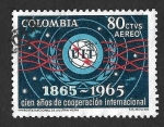 Stamps Colombia -  C467 - C Años de Cooperación Internacional