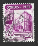 Stamps Peru -  379 - Banco Industrial del Perú