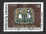 Stamps Honduras -  C521 - Aldeas Infantiles SOS Internacional