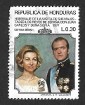 Stamps Honduras -  C613 - Visita de los Reyes de España a Honduras